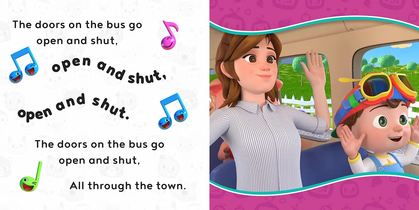 CoComelon Sing-Song: Wheels on the Bus: Sing along to the classic nursery rhyme in this cute illustrated board book for children aged 1, 2, 3 and 4 years