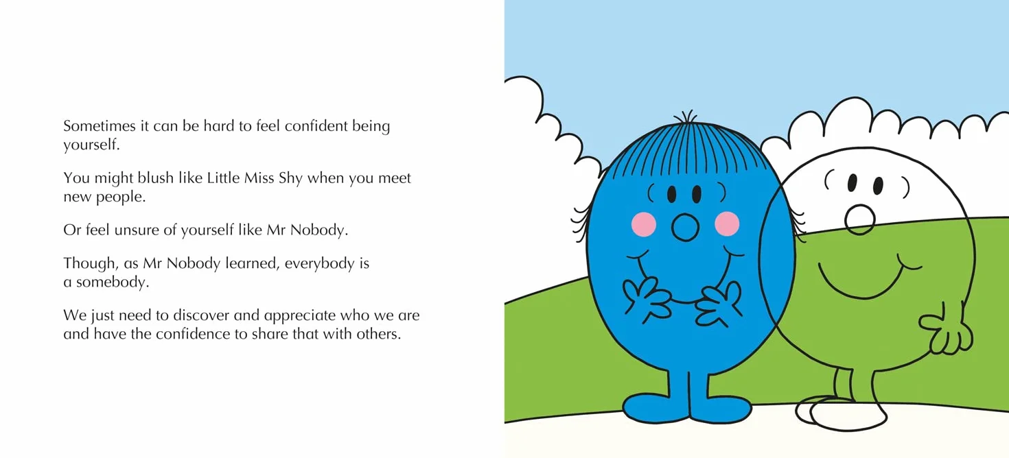 Mr. Men Little Miss: Be Yourself: A New Book for 2023 about Confidence from the Classic Illustrated Children’s Series about Feelings