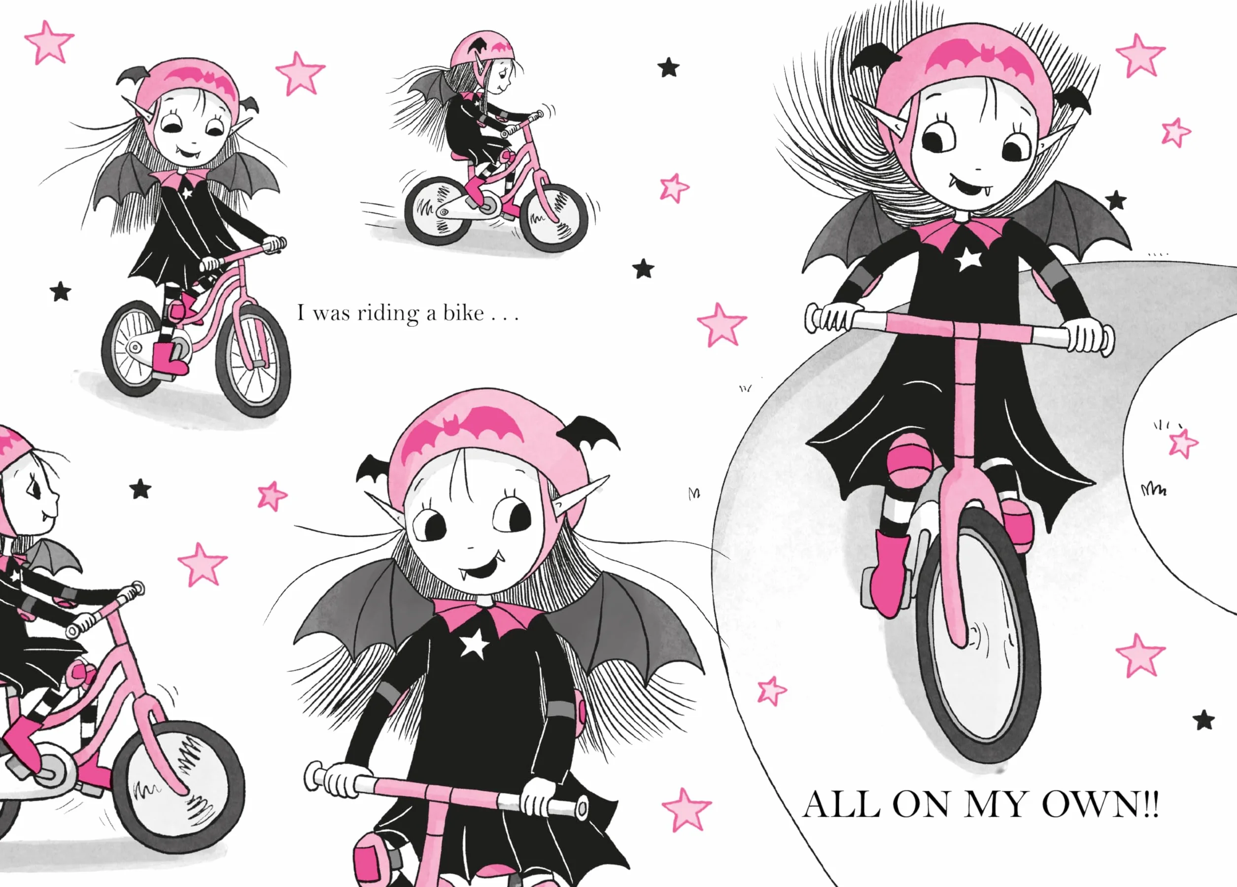 Isadora Moon Rides a Bike