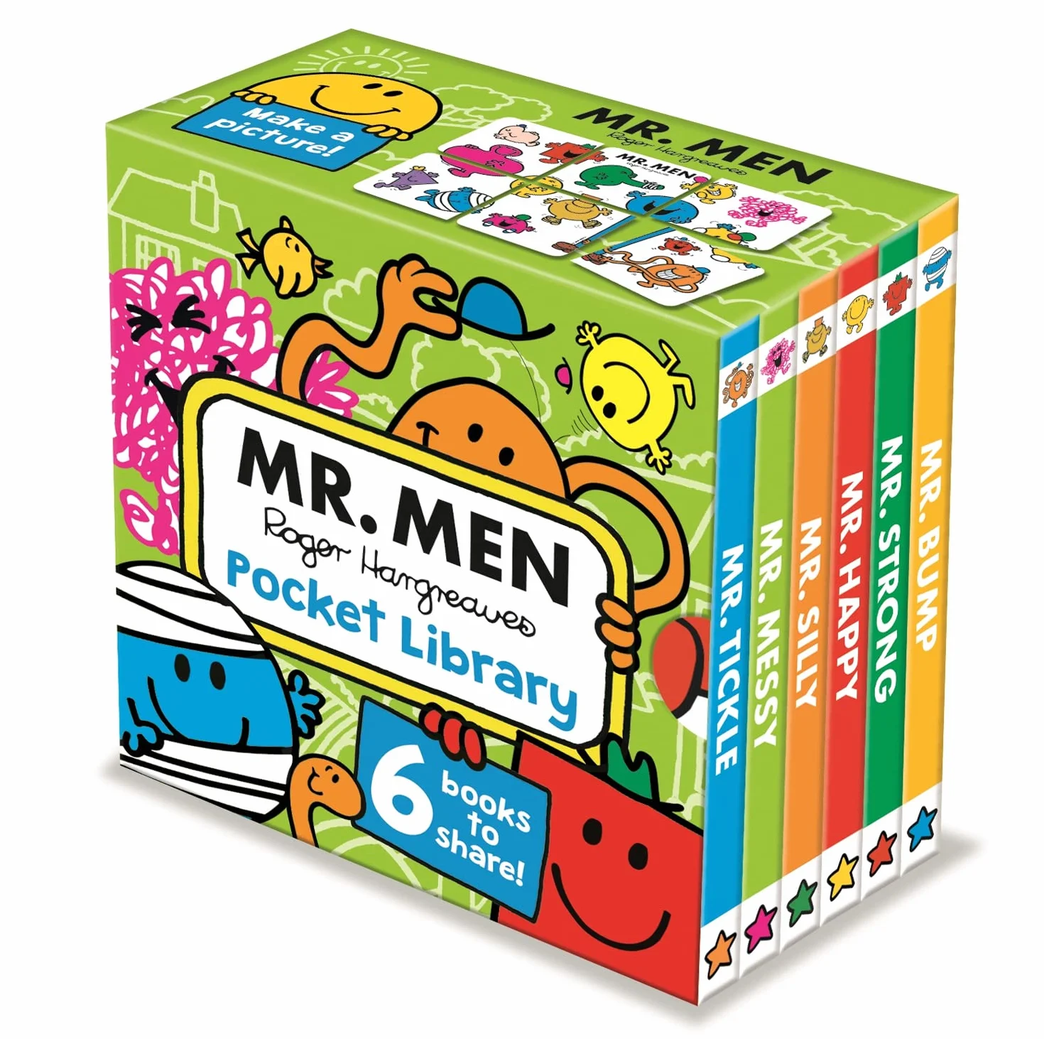 Mr. Men: Pocket Library: A colourful pocket-sized board book collection for babies and toddlers