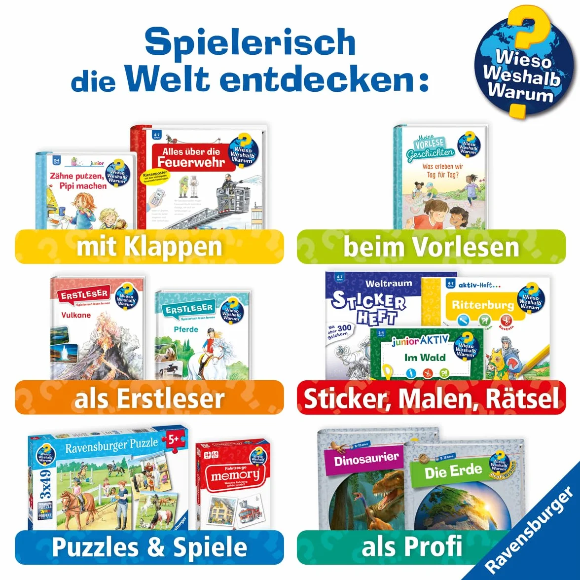 Wieso? Weshalb? Warum? Stickerheft: Ritter