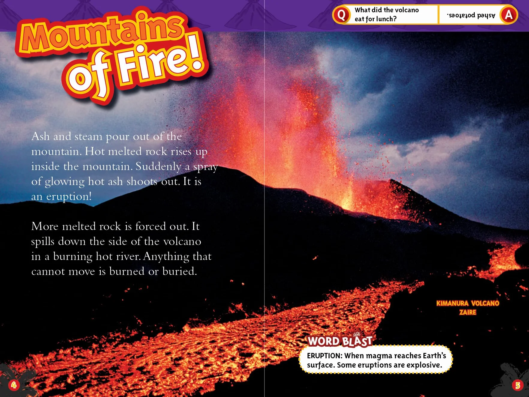 National Geographic Kids Readers: Volcanoes