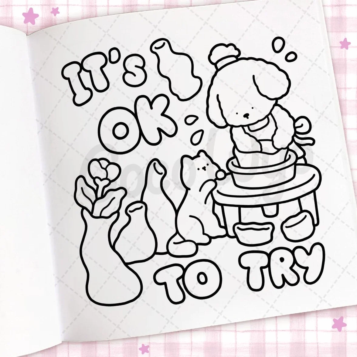 Cozy Vibes: A cozy and comfy colouring book