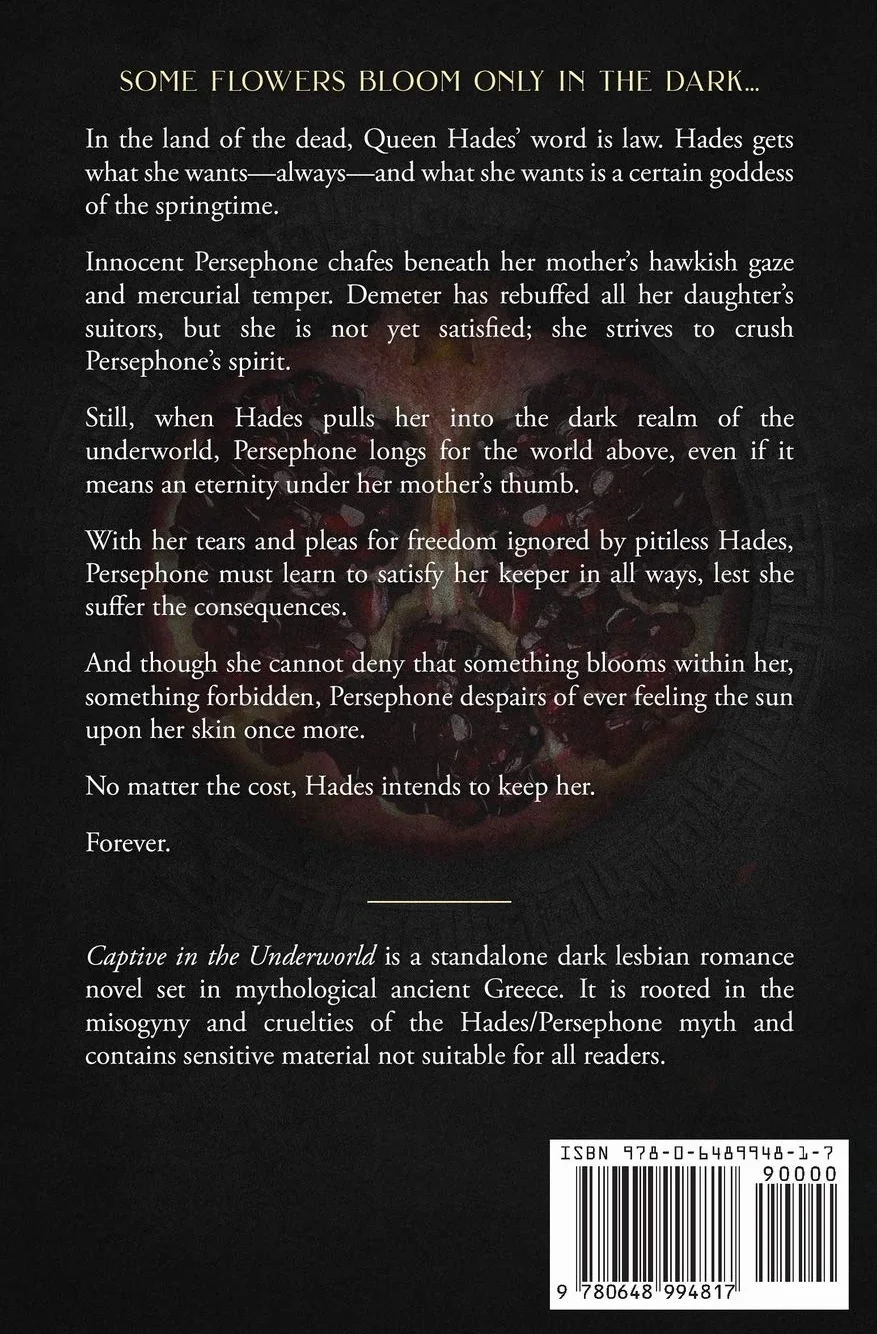 Captive in the Underworld: A Dark Lesbian Romance Novel