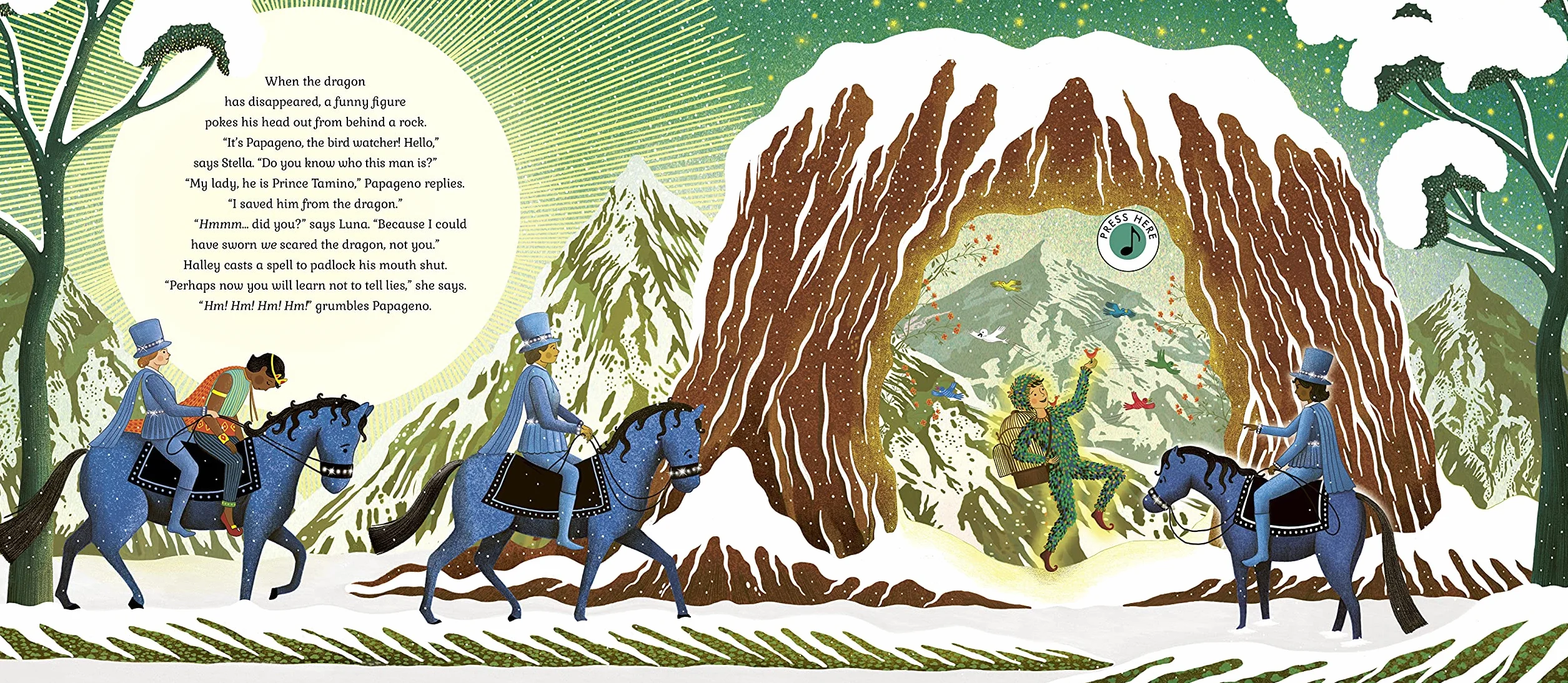 The Story Orchestra: The Magic Flute /anglais: Press the Note to Hear Mozart's Music: 6