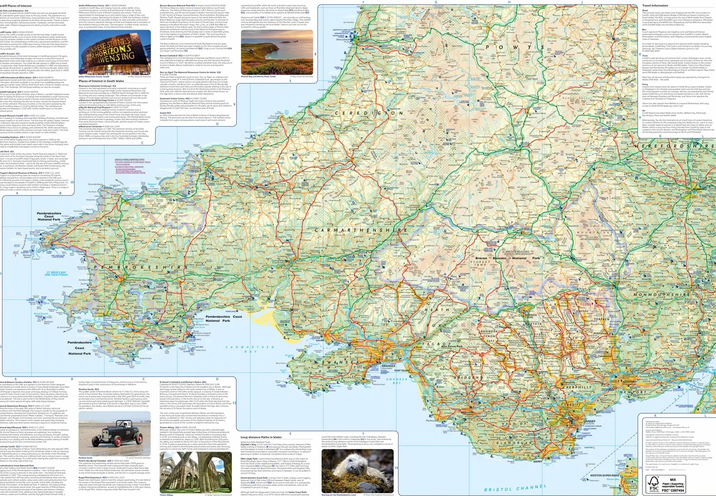 Wales Pocket Map: The perfect way to explore Wales
