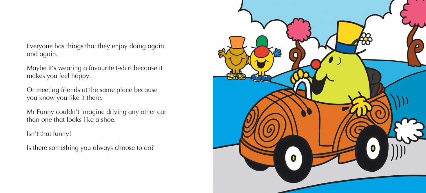 Mr Men Little Miss: Something New: A New Book for 2024 about Coping with Change from the Classic Illustrated Children’s Series about Feelings