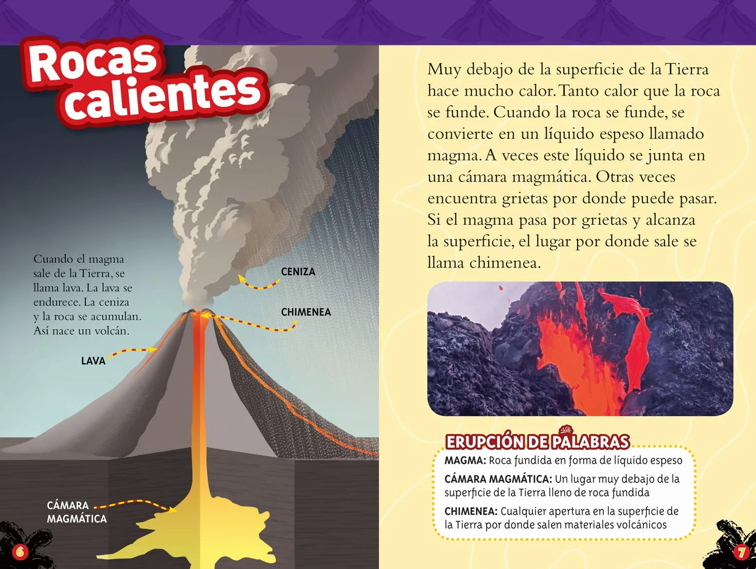 National Geographic Kids Readers: Los Volcanes (L2)
