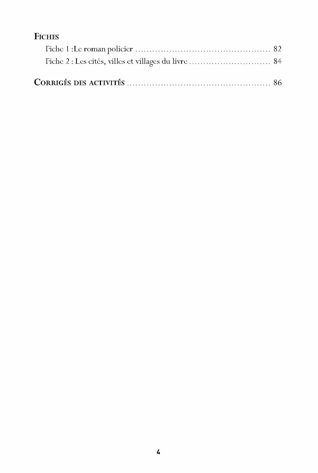 LFF - Les Chats du commissaire (A2)