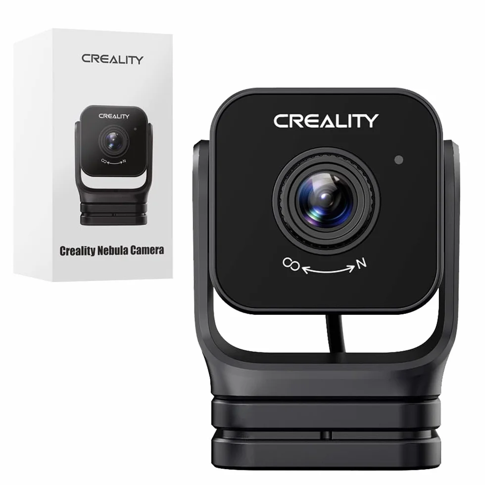Creality Oficjalna kamera Nebula, 24-godzinny monitoring, automatyczne tworzenie filmów poklatkowych, kompatybilny z Sonic Pad/Nebula Pad/Ender 3 V3 KE/CR 10