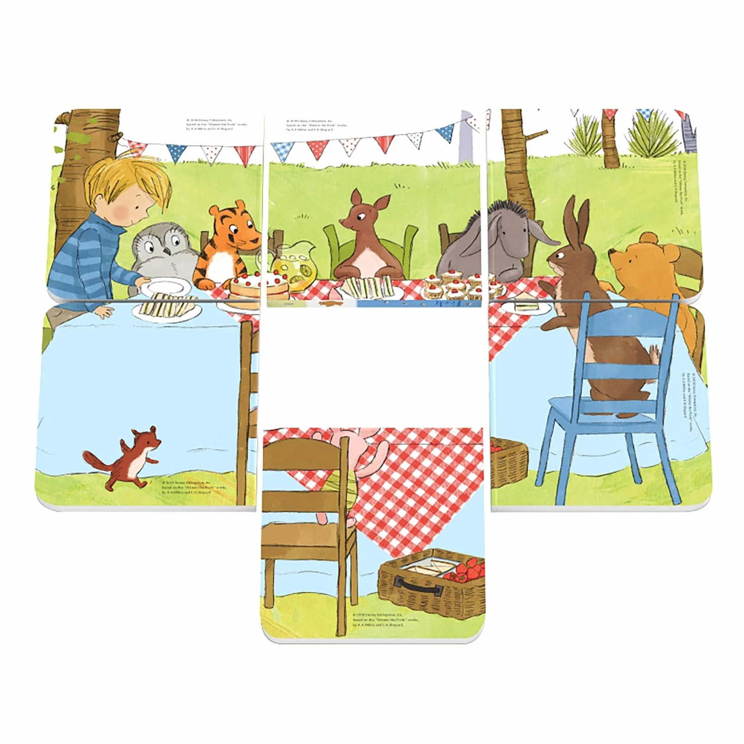 Winnie-the-Pooh Pocket Library: Pocket-Sized Fully Illustrated Books Perfect For Young Fans of Classic Pooh When Out And About