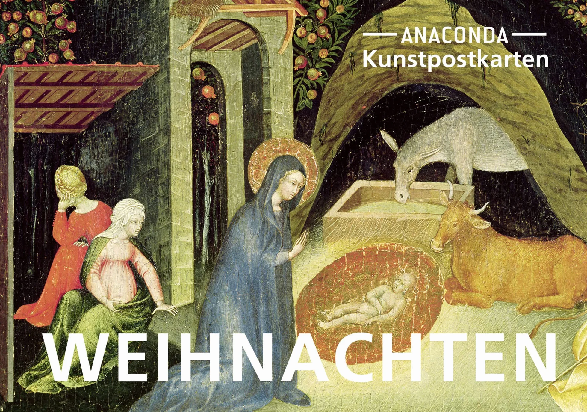 Postkarten-Set Weihnachten: 18 Kunstpostkarten: 32