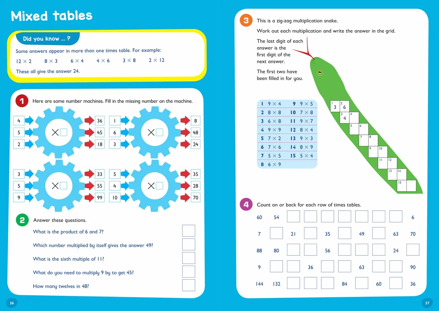 Times Tables Ages 7-11: Ideal for home learning
