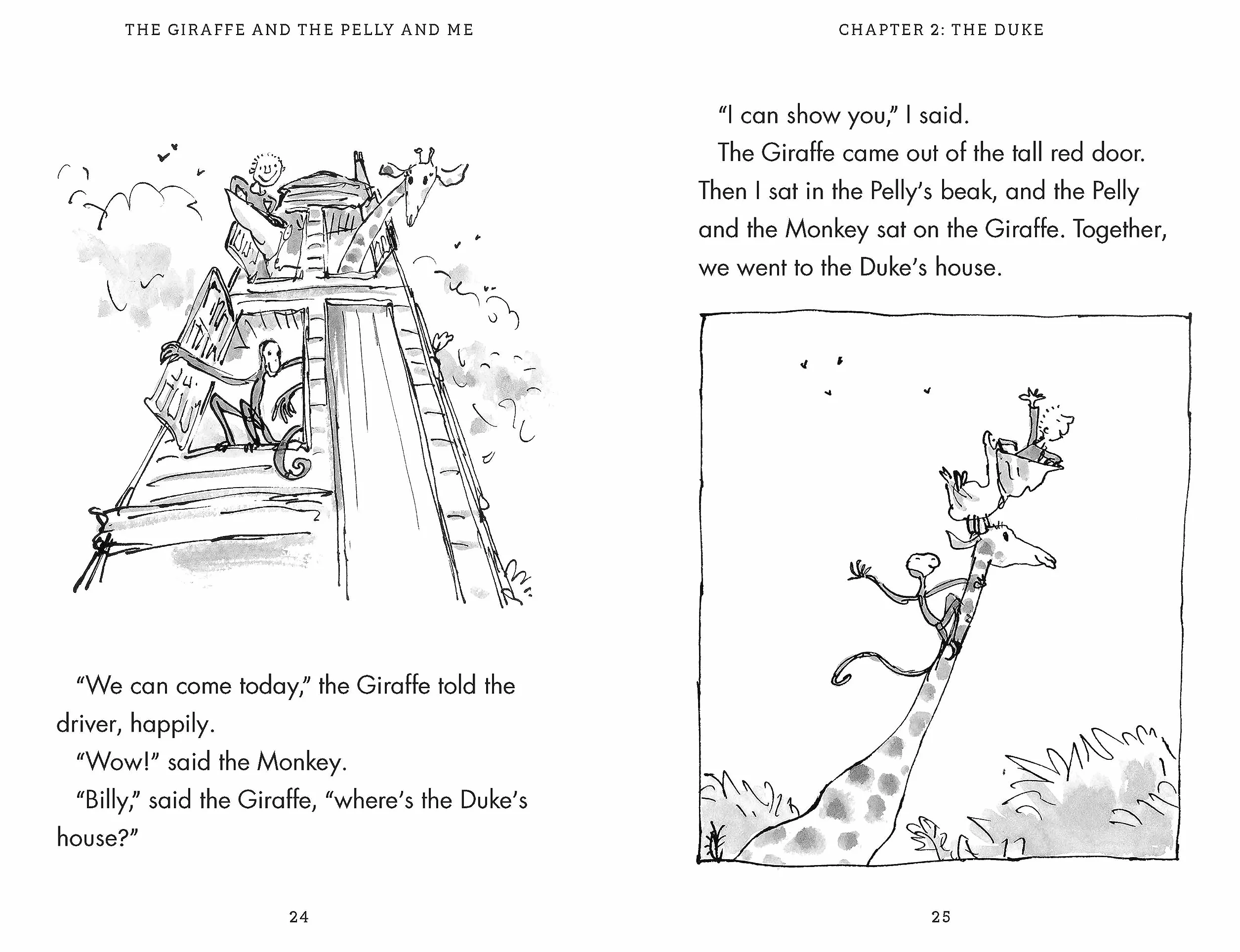 Penguin Readers Level 1: Roald Dahl The Giraffe and the Pelly and Me (ELT Graded Reader): Abridged Edition