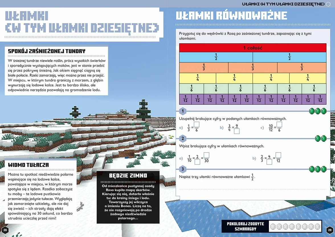 MATEMATYKA. MEGAZADANIA. MINECRAFT