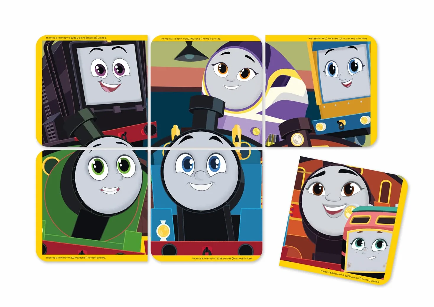 Thomas & Friends: Pocket Library: Six Pocket-Sized Illustrated Story Board Books in a Handy Slipcase - Perfect to Entertain Young Train Fans When Out And About
