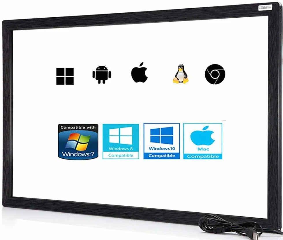 139cm (55") Multi-touch ramka na podczerwień, nakładka na ekran dotykowy