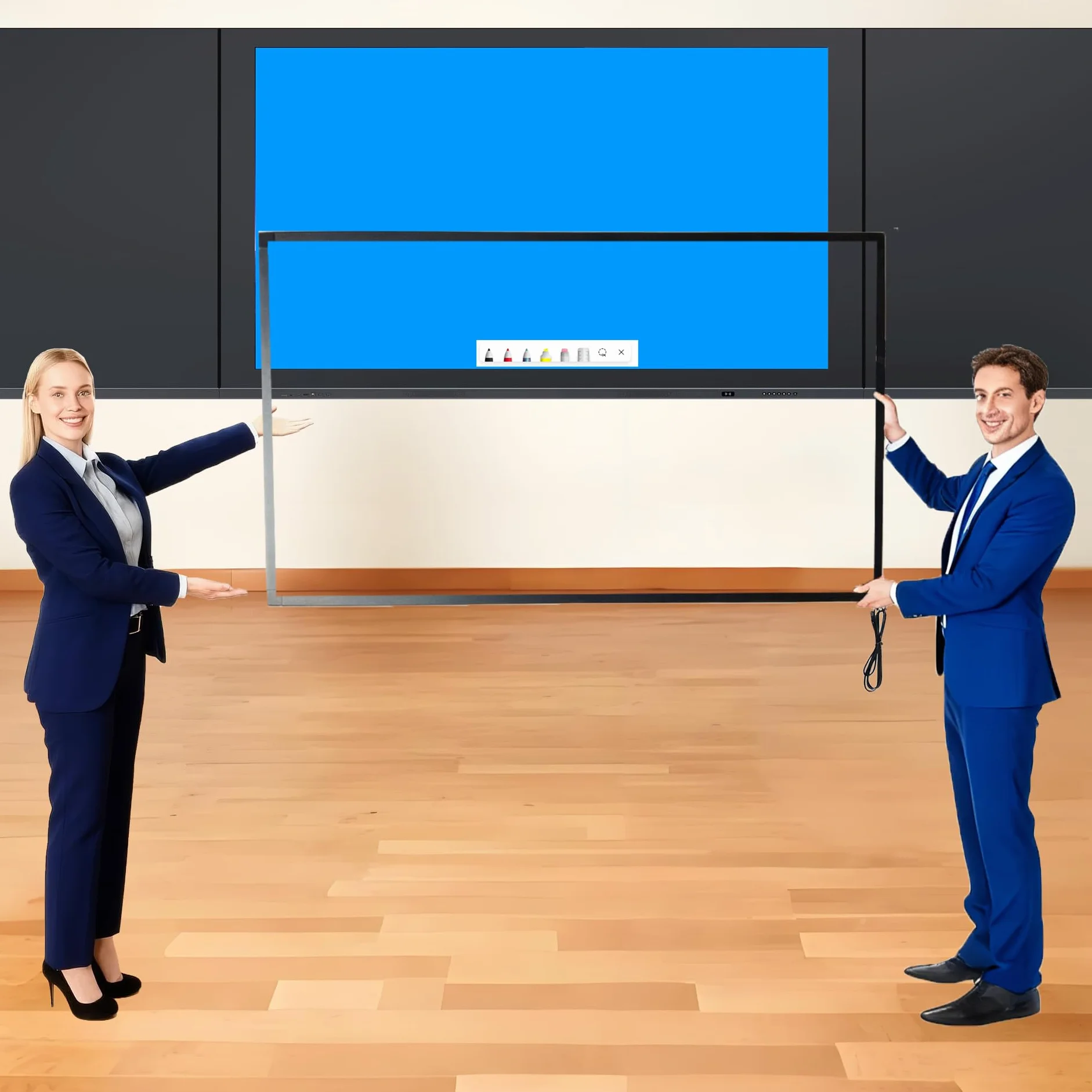 139cm (55") Multi-touch ramka na podczerwień, nakładka na ekran dotykowy