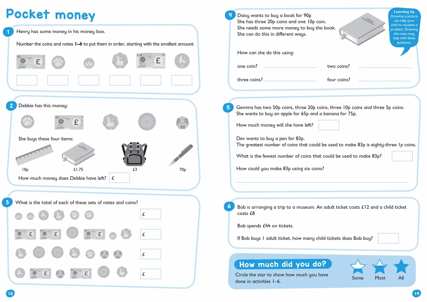 Problem Solving and Reasoning Workbook Ages 7-9: Ideal for home learning