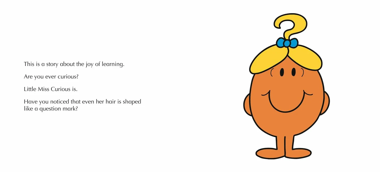 Mr. Men Little Miss: Be Curious: A NEW book for 2025 about the joy of learning from the Classic Illustrated Children’s series about feelings