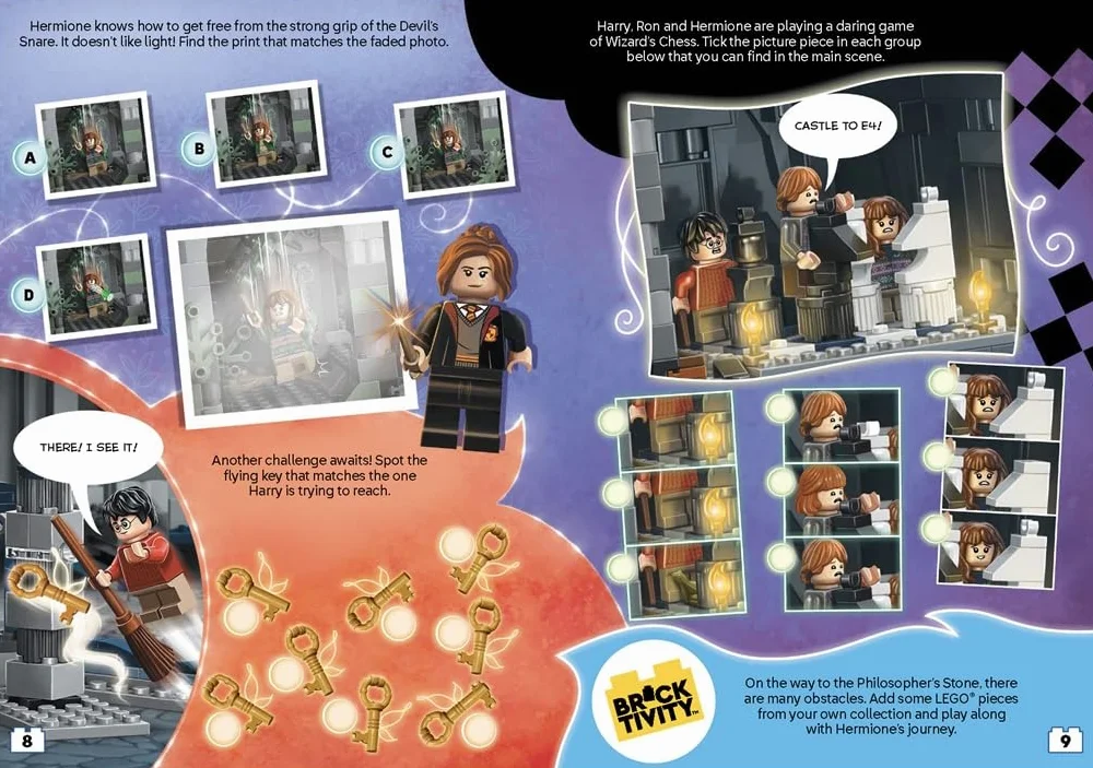 LEGO® Harry Potter™: Magical Lessons (with Hermione Granger™ minifigure and exclusive spells desk mini-build)