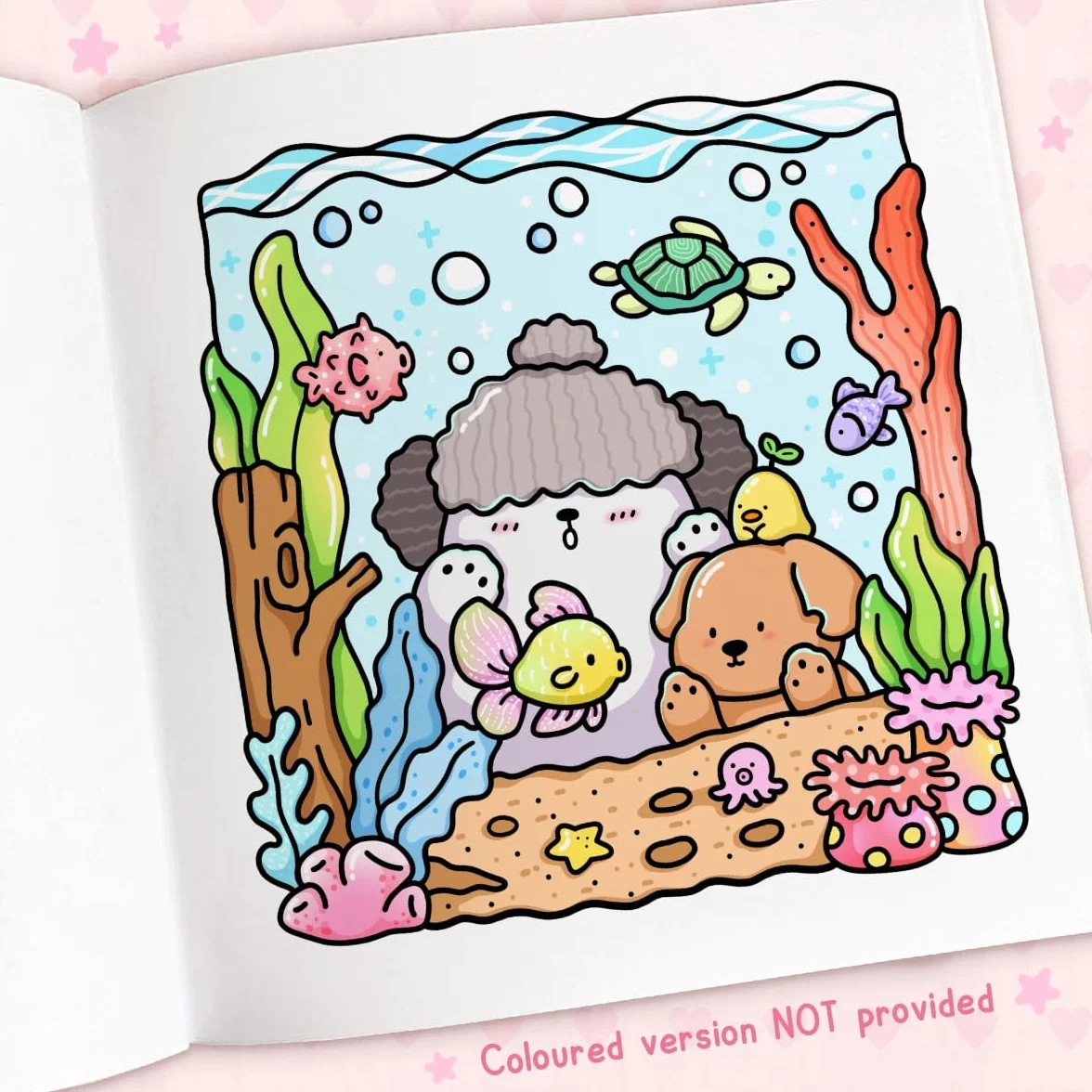 Cozy Cuties: A Cute and Comfy Colouring Book