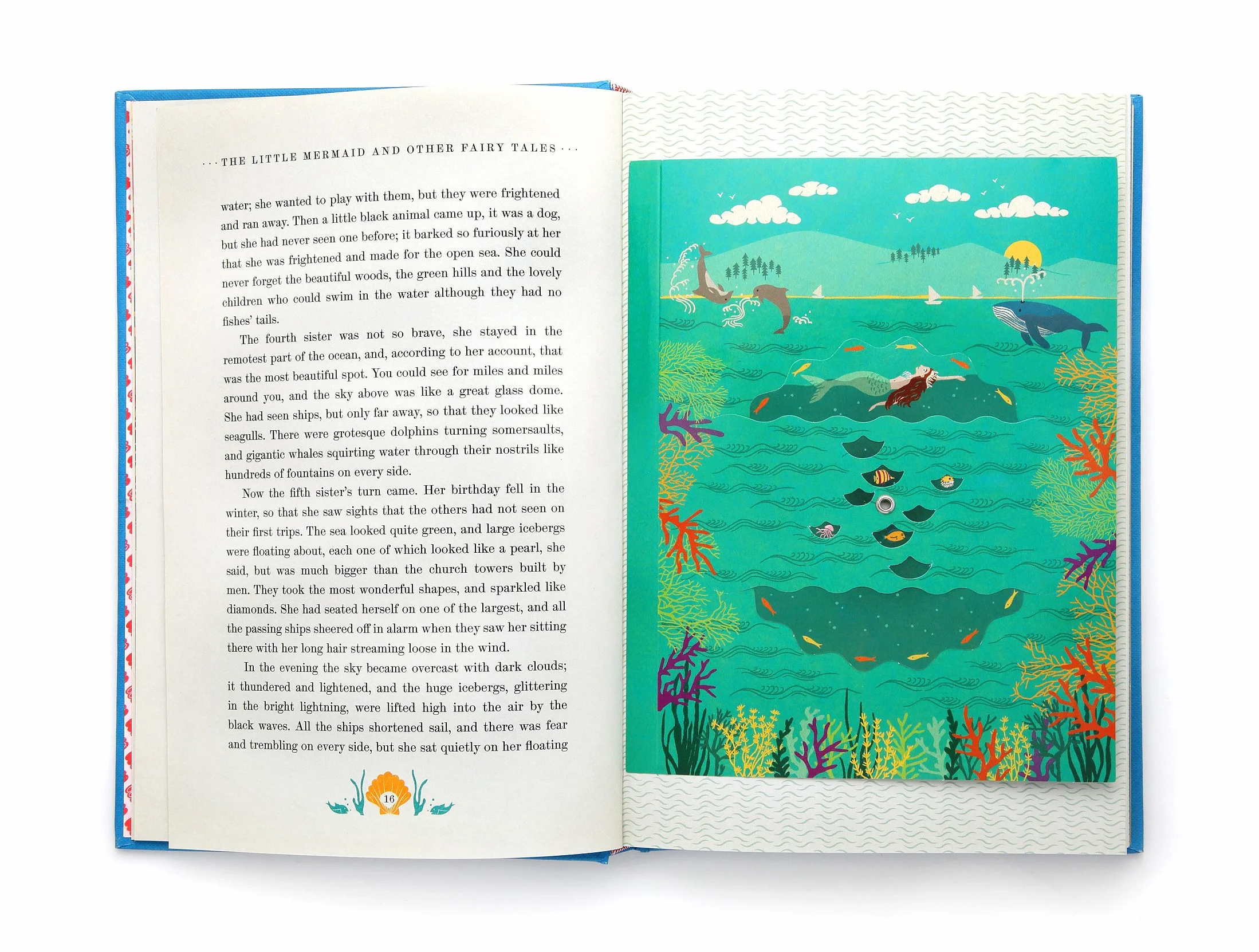 The Little Mermaid and Other Fairy Tales (Minalima Edition): (Illustrated with Interactive Elements)