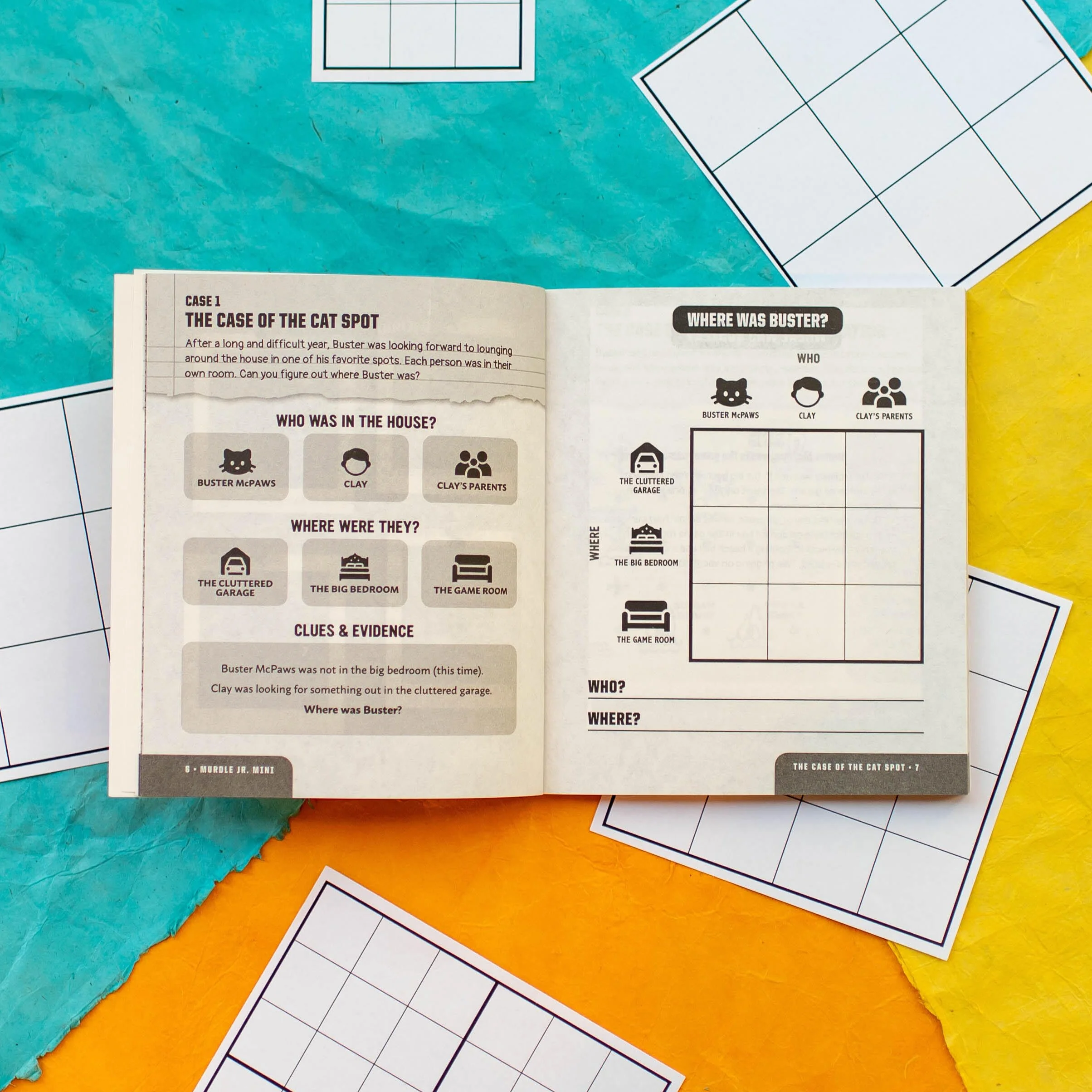 Mini Murdle Jr.: Summer Fun!: 40+ Mazes, Codes, and Other Puzzling Games: 1