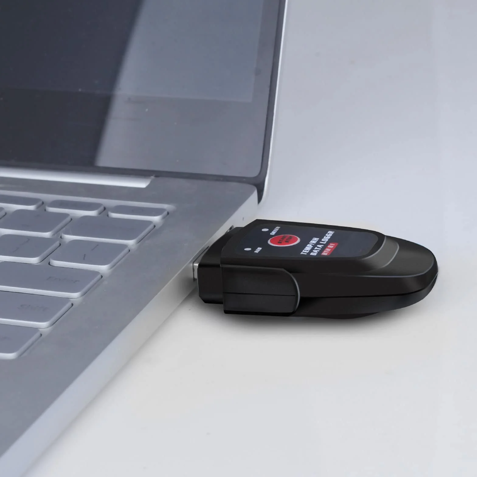 Cyfrowy Rejestrator Danych Temperatury i Wilgotności Wysoka dokładność, Interfejs USB, Automatyczny Rejestrator Temperatury i Wilgotności, Czujnik, Szeroki Zakres,