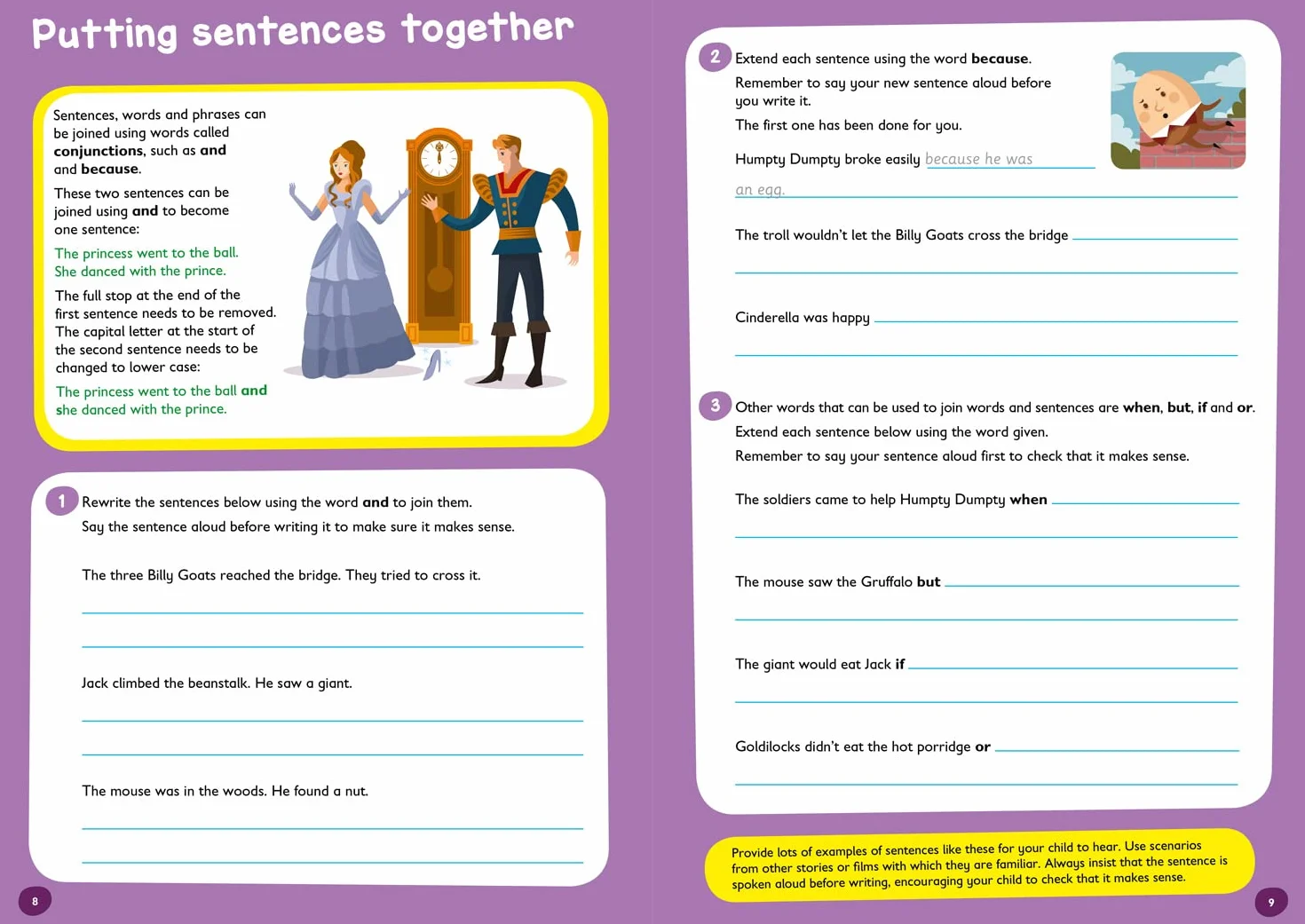 Story Writing Activity Book Ages 5-7