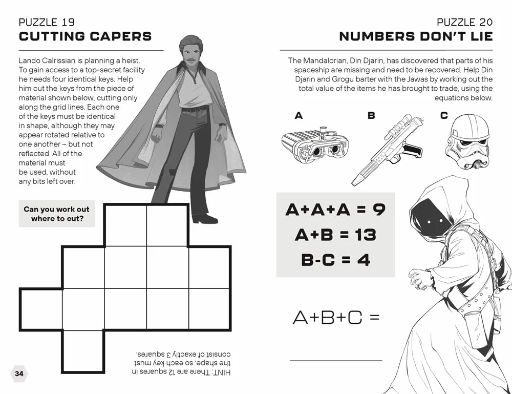 Star Wars Brain Games: Fun Puzzles For Bright Minds