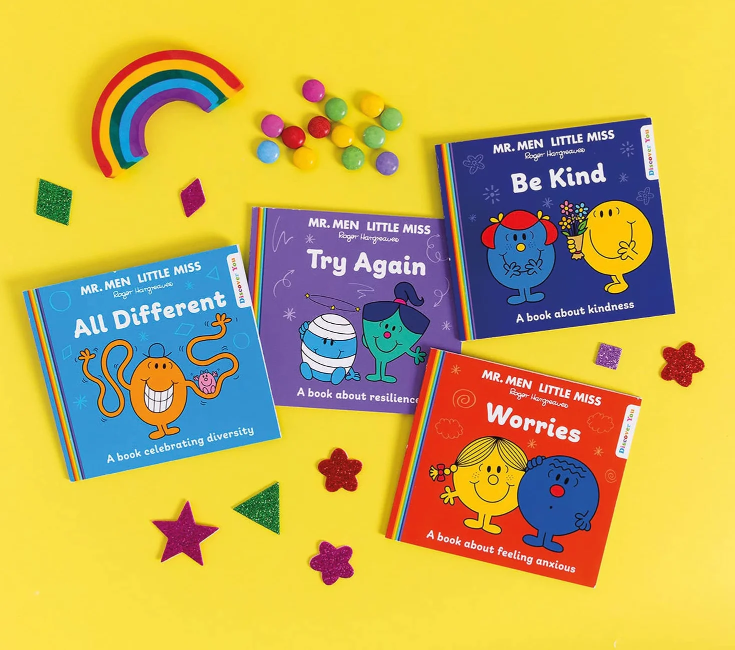 Mr. Men Little Miss: Worries: A Book about Anxiety from the New Illustrated Children’s Series for 2022 about Feelings