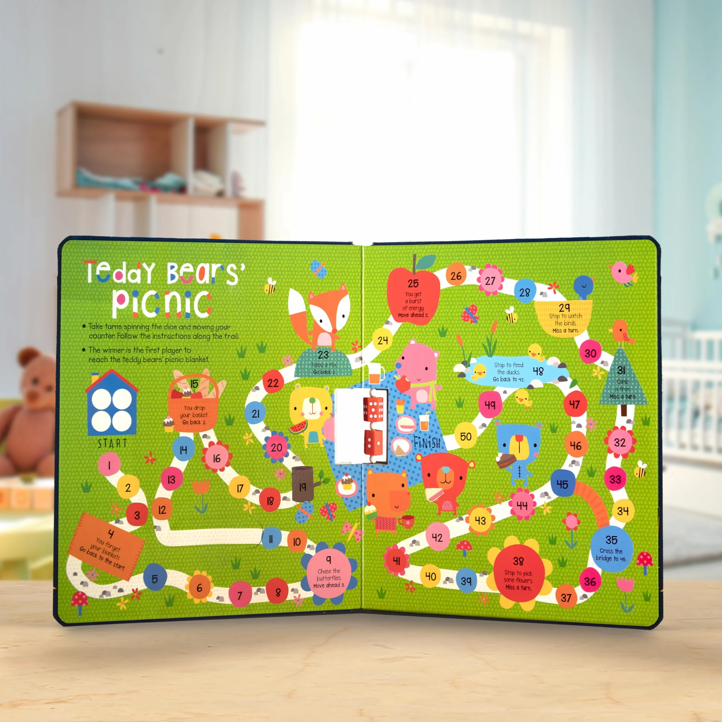 Spin and Play Counting Games