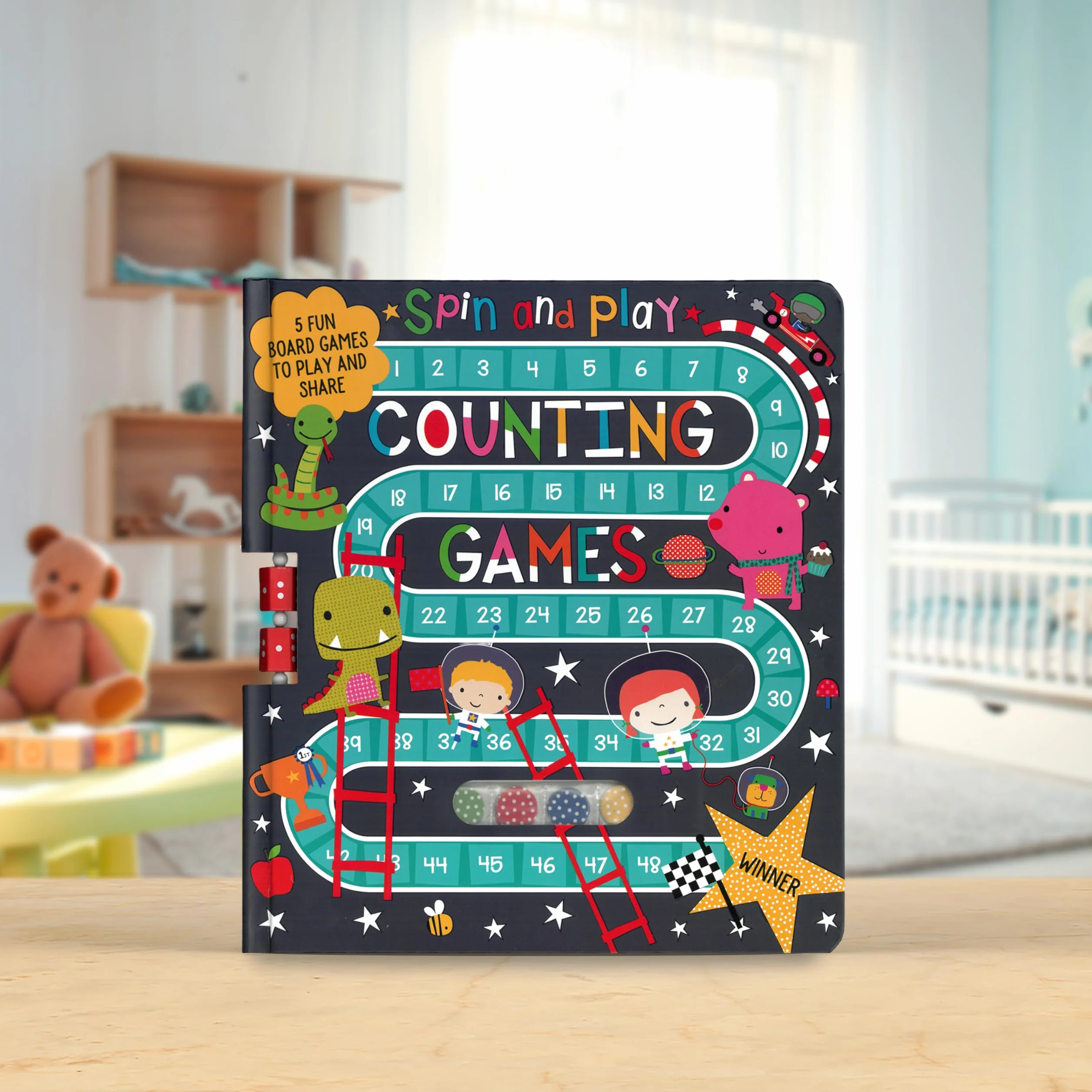Spin and Play Counting Games
