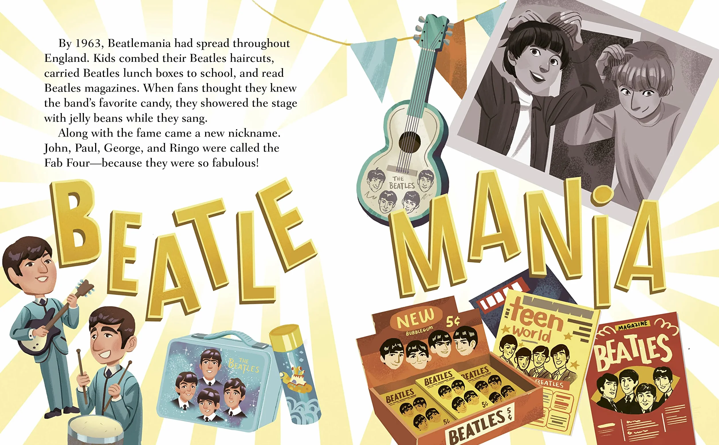 The Beatles: A Little Golden Book Biography