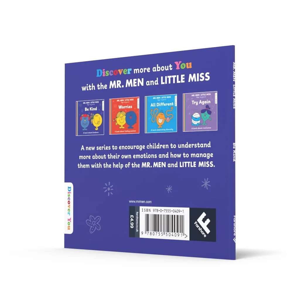 Mr. Men Little Miss: Be Kind: A Book about Kindness from the New Illustrated Children’s Series for 2022 about Feelings