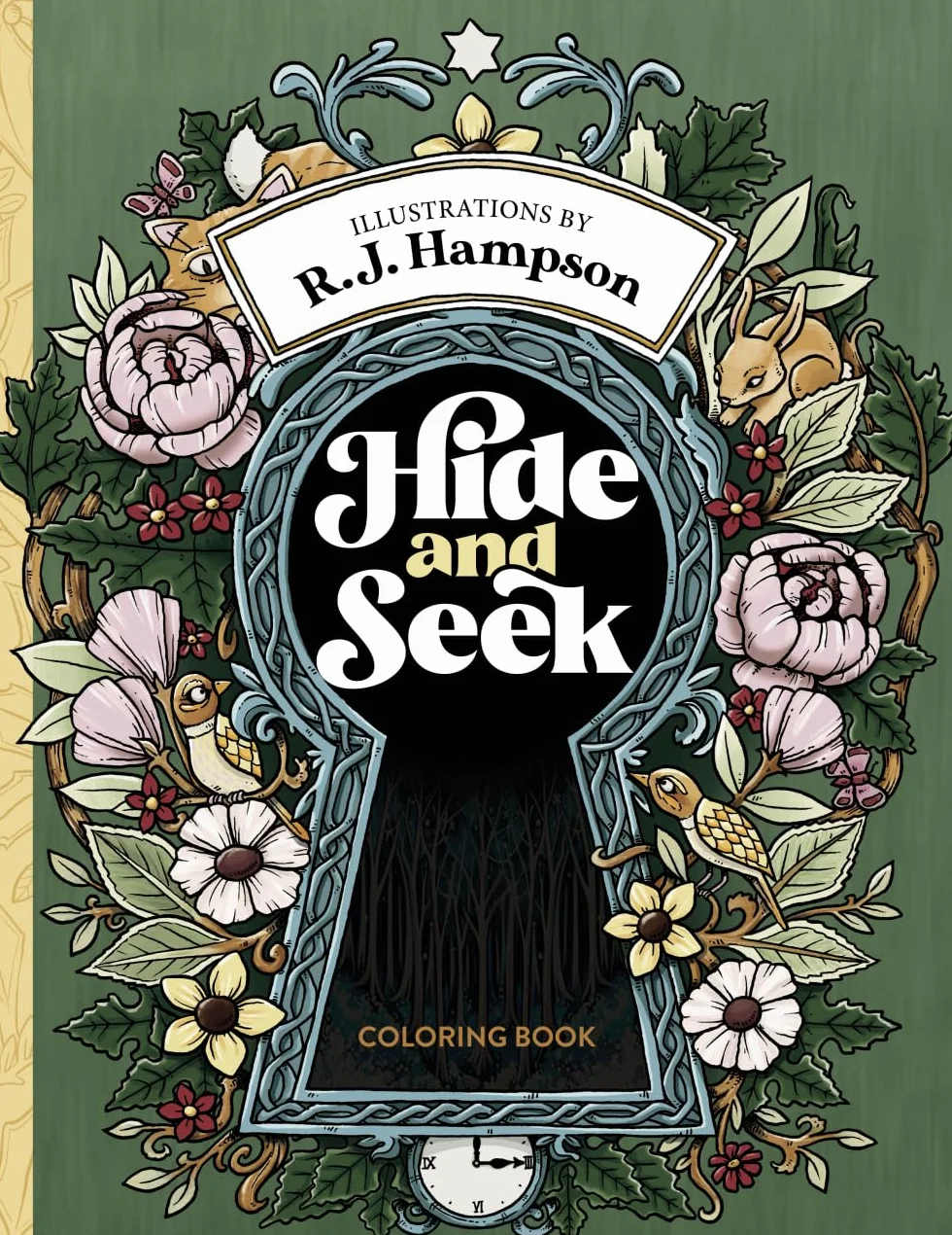 Hide And Seek Coloring Book