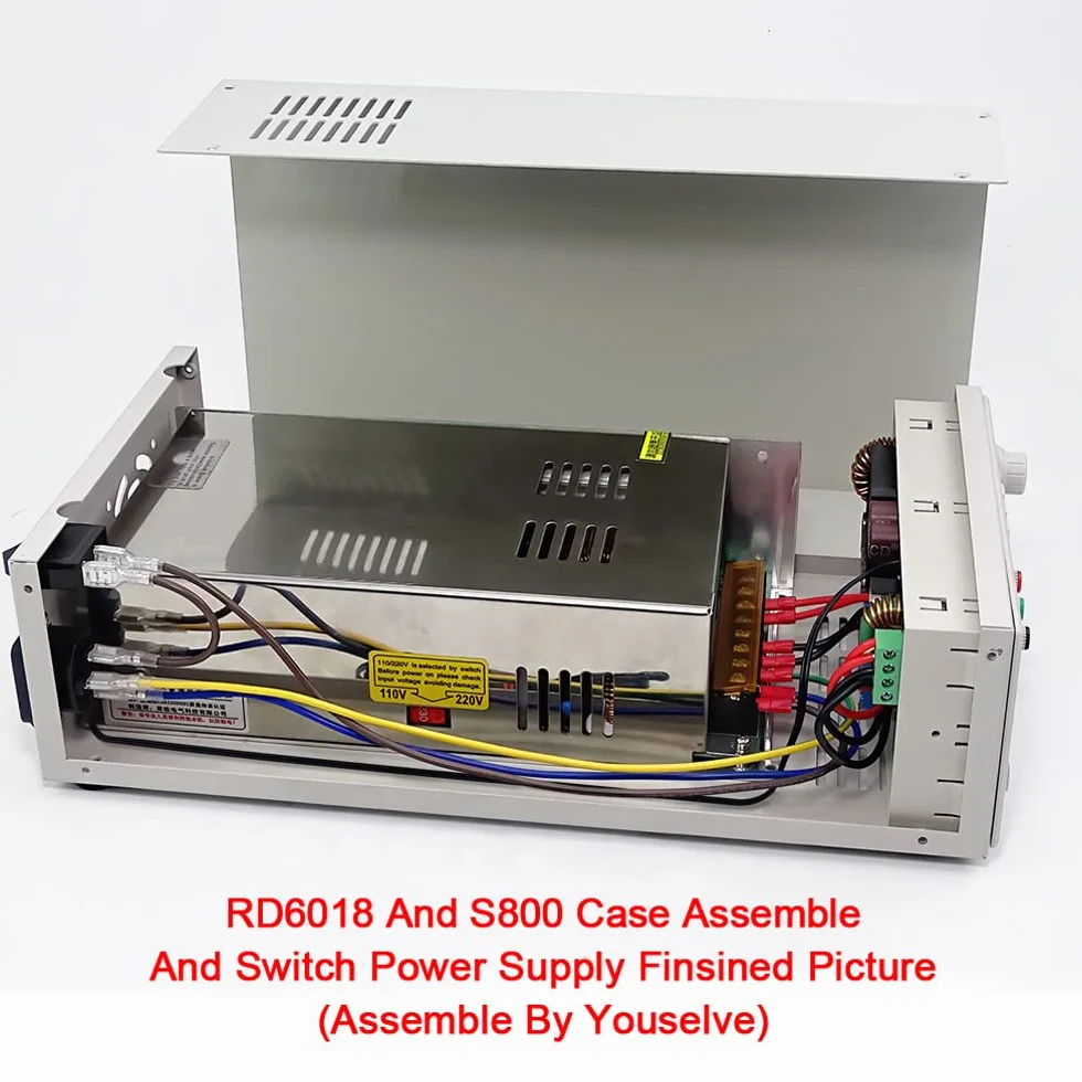 Leepesx S800 Obudowa cyfrowego zasilacza dla RD6012 / RD6012W / RD6018 / RD6018W