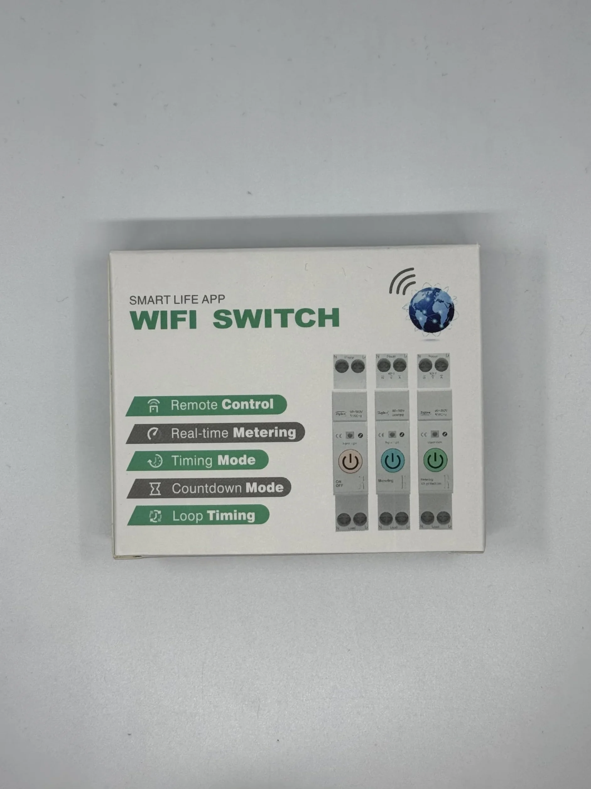 Przekaźnik ZIGBEE 63A TUYA SMART Z POMIAREM DIN ZDALNE STEROWANIE BEZPIECZNIK