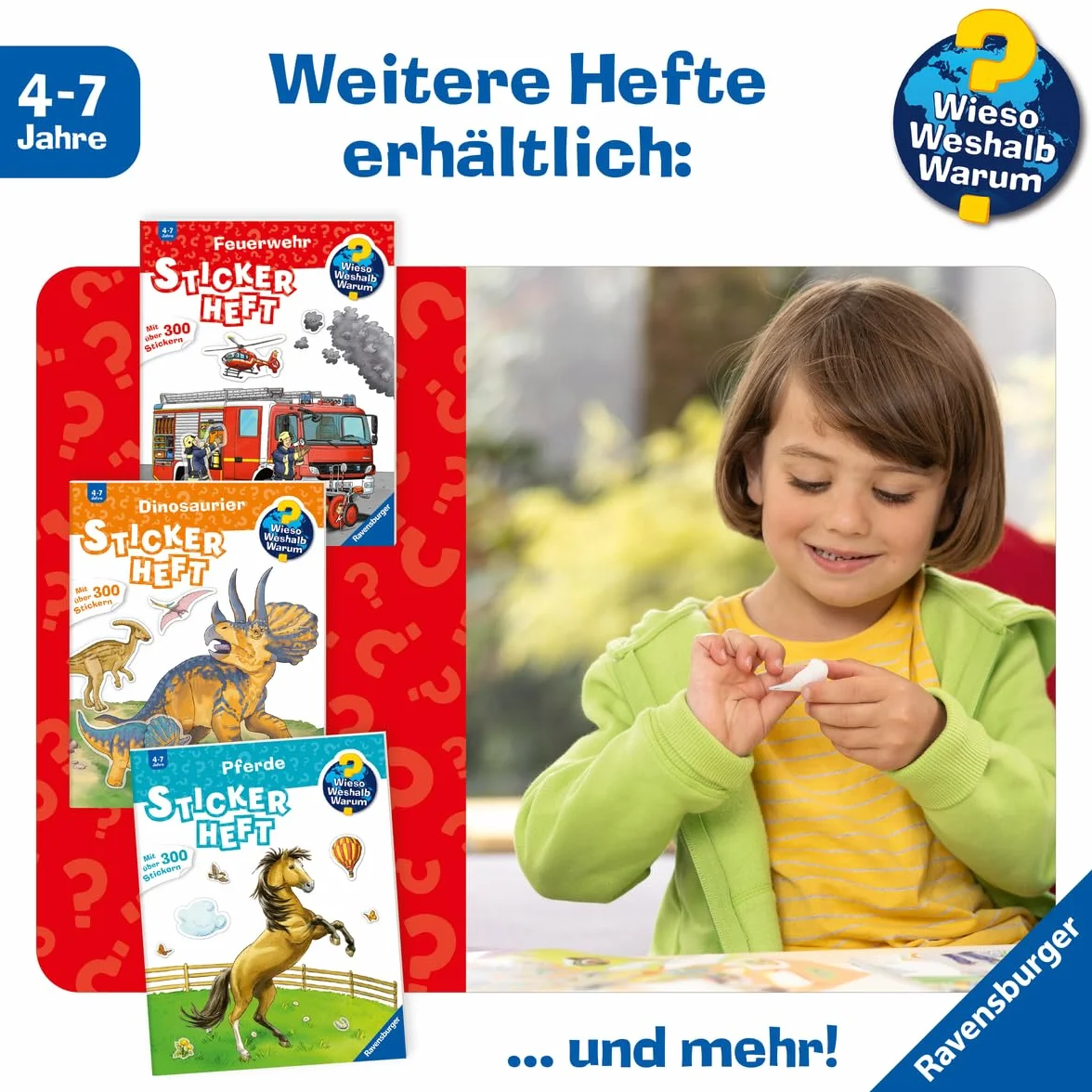 Wieso? Weshalb? Warum? Stickerheft: Ritter