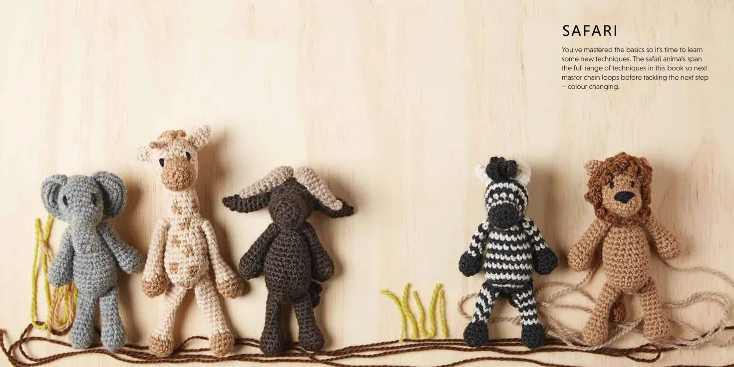 How to Crochet Animals: Wild: 25 mini menagerie patterns