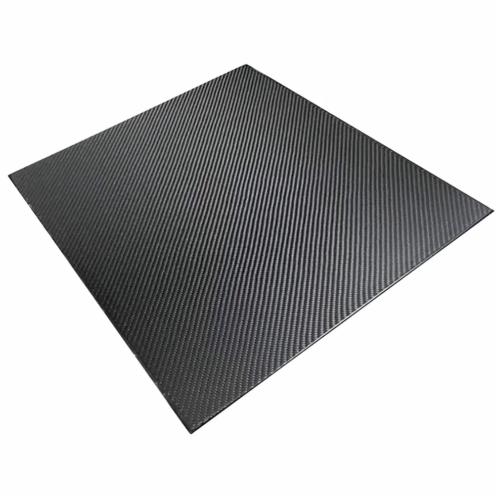 Płyta z włókna węglowego 3K, Arkusz włókna węglowego w kolorze czarnym o wymiarach 300 mm x 600 i grubości 0,5-5(3mm*300mm*600mm)