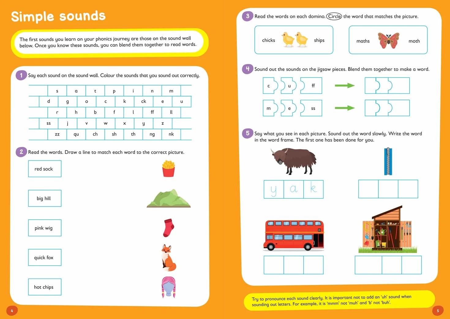 Phonics Catch-up Activity Book Ages 6+: Ideal for home learning