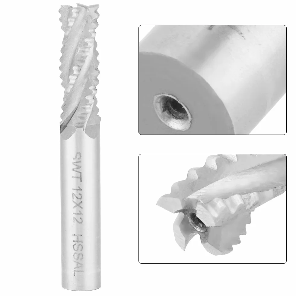 7 szt. frezy frezy HSS frez końcowy frez frezem 4 flety 6-20 mm zestaw bitów frezu końcowego
