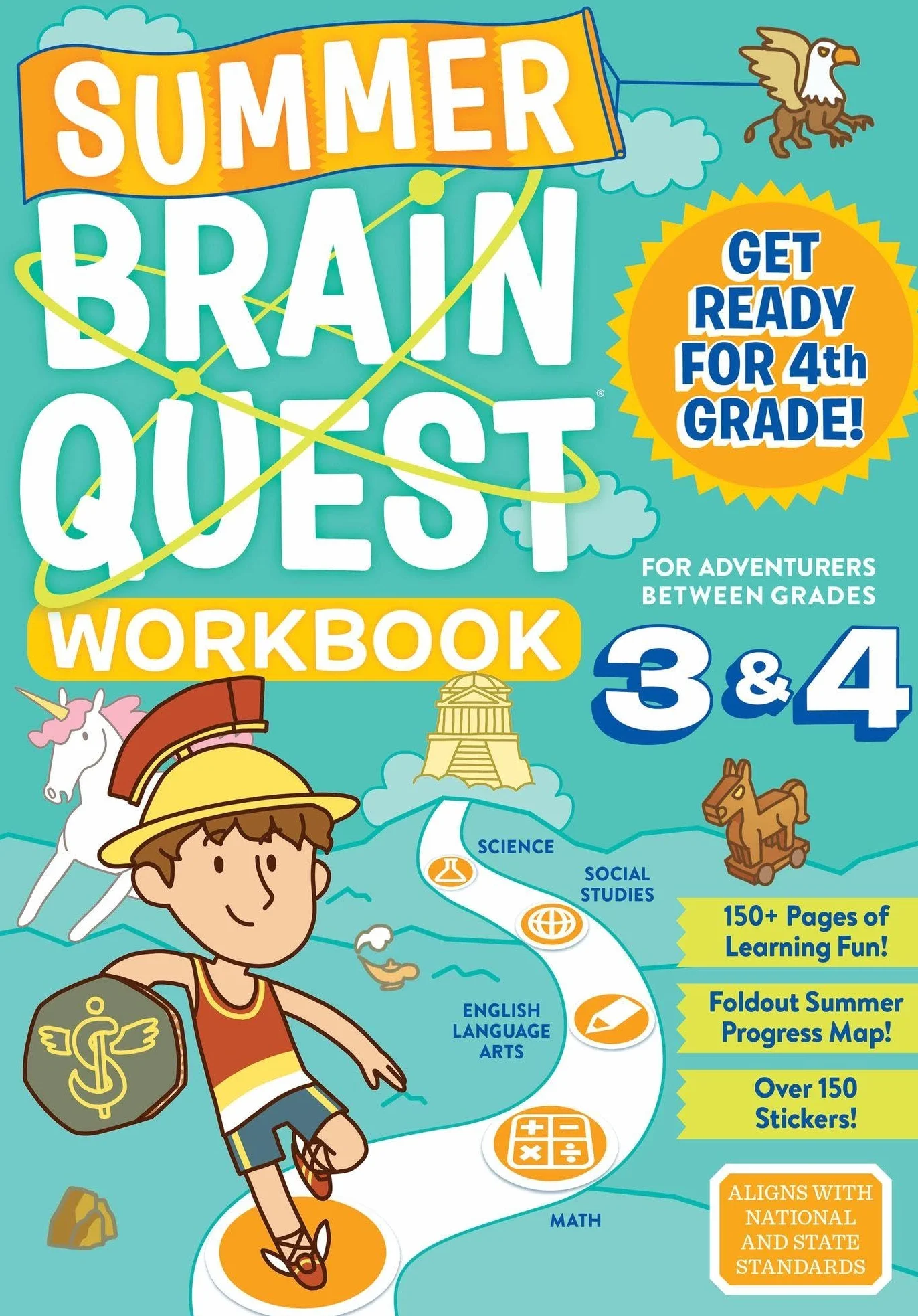 Summer Brain Quest Get Ready for 4th Grade: 1