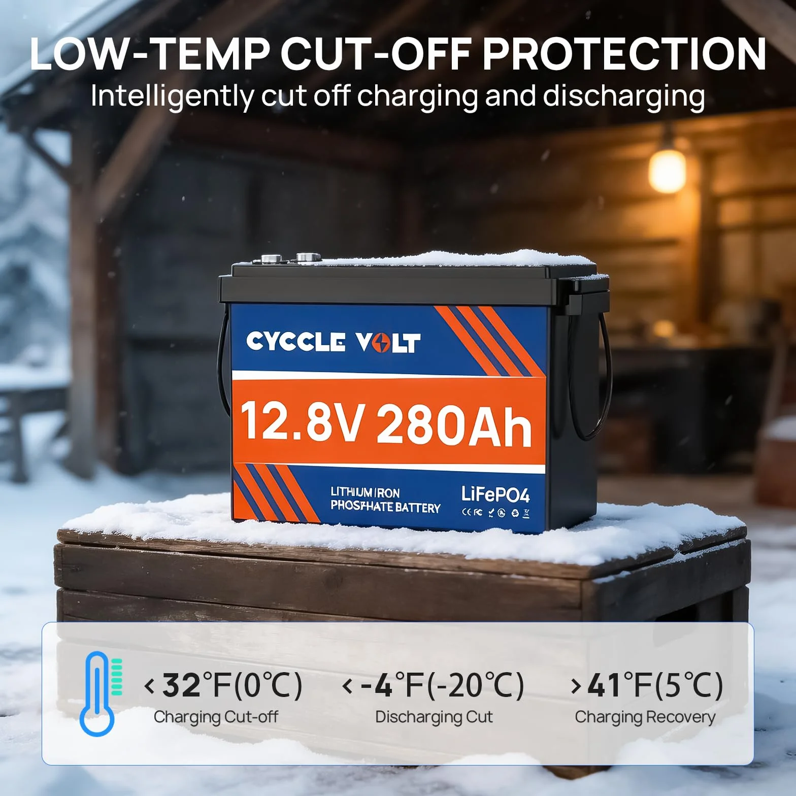 Akumulator 12V 280Ah LiFePO4, akumulator litowy 280Ah z 200A BMS, akumulator litowo-żelazowo-fosforanowy o głębokim cyklu, idealny do kamperów, zasilania słonecznego i łodzi.