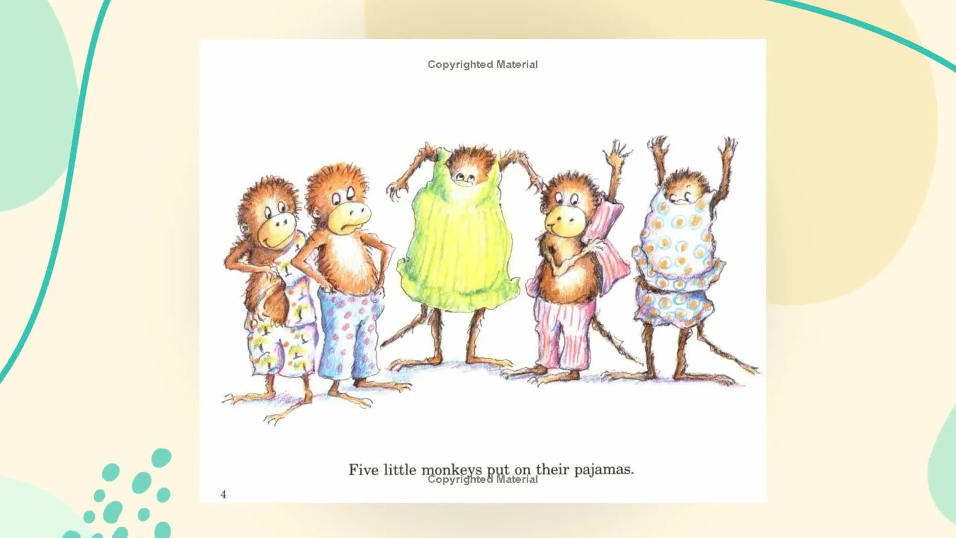 Five Little Monkeys Jumping on the Bed