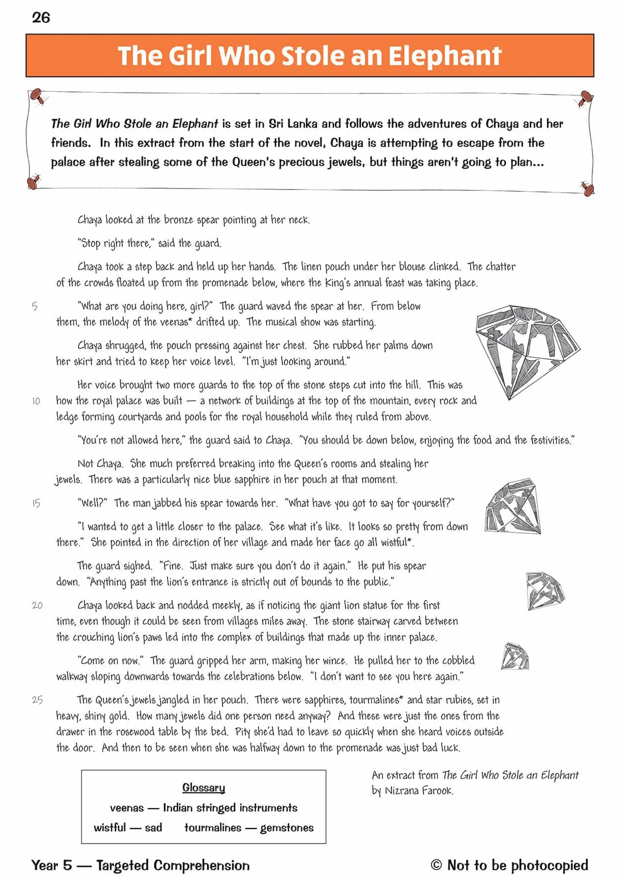 KS2 English Year 5 Reading Comprehension Targeted Question Book - Book 1 (with Answers)