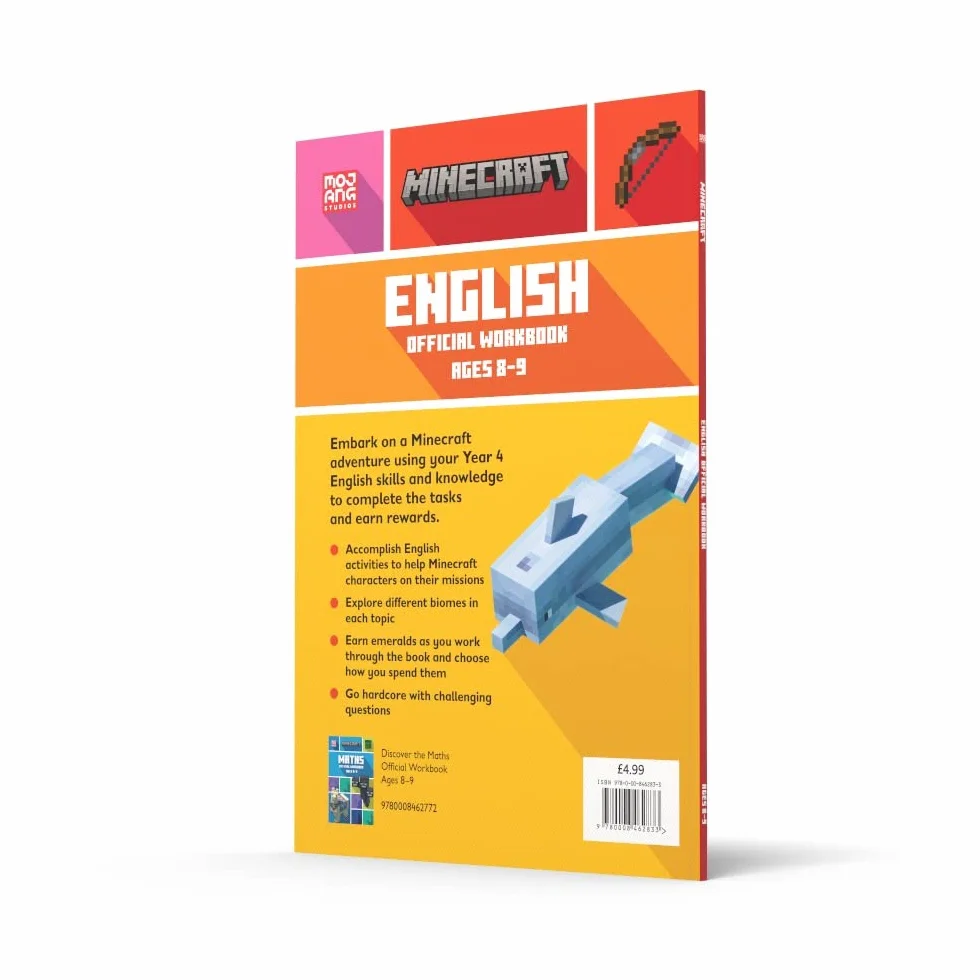 Minecraft English Ages 8-9: Official Workbook