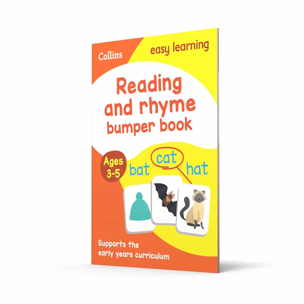 Reading and Rhyme Bumper Book Ages 3-5: Ideal for home learning